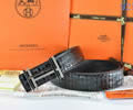 HERMES Leather belt bes quality