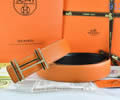 HERMES Leather belt bes quality