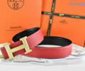 HERMES Leather belt bes quality