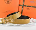 HERMES Leather belt bes quality
