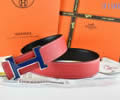 HERMES Leather belt bes quality