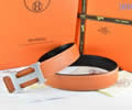 HERMES Leather Womens belt