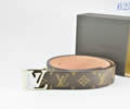 Louis Vuitton LV Leather belt best