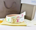 Louis Vuitton LV Leather belt best
