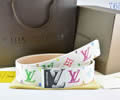 Louis Vuitton LV Leather belt best