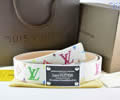 Louis Vuitton LV Leather belt best