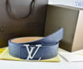 Louis Vuitton LV Leather belt best