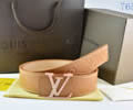Louis Vuitton LV Leather belt best