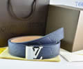 Louis Vuitton LV Leather belt best