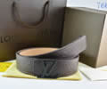 Louis Vuitton LV Leather belt best