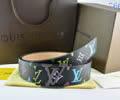 Louis Vuitton LV Leather belt best