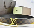 Louis Vuitton LV Leather belt best
