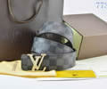 Louis Vuitton LV Leather belt best