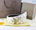 Louis Vuitton LV Leather belt best