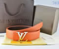 Louis Vuitton LV Leather belt best