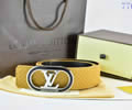 Louis Vuitton LV Leather belt best