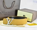 Louis Vuitton LV Leather belt best