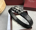Ferragamo Leather belt best quality 1:1 W3.5