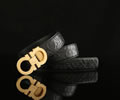 Ferragamo Leather belt best quality 1:1 W3.5