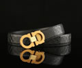 Ferragamo Leather belt best quality 1:1 W3.5
