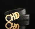 Ferragamo Leather belt best quality 1:1 W3.5