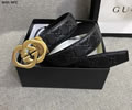 GUCCI Leather belt best quality 1:1 W3.8
