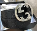 GUCCI Leather belt best quality 1:1 W3.8