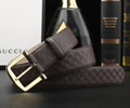 GUCCI Leather belt best quality 1:1 W3.8