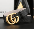 GUCCI Leather belt best quality 1:1 W3.8