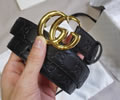 GUCCI Leather belt best quality 1:1 W3.0