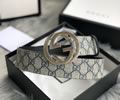 GUCCI Leather belt best quality 1:1 W3.8