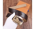 Louis Vuitton LV Leather belt best quality 1:1 W3.8
