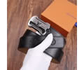 Louis Vuitton LV Leather belt best quality 1:1 W3.8