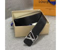 Louis Vuitton LV Leather belt best quality 1:1 W3.8