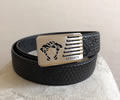 VERSACE Leather belt best quality 1:1 W 39MM