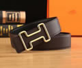 HERMES Leather belt best quality 1:1 W3.8