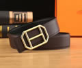 HERMES Leather belt best quality 1:1 W3.8