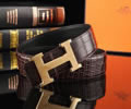 HERMES Leather belt best quality 1:1 W3.8