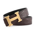 HERMES Leather belt best quality 1:1 W3.8