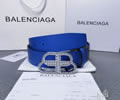 BALENCIAGA  Leather belt best quality 1:1 W 38MM