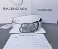 BALENCIAGA  Leather belt best quality 1:1 W 38MM