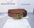 BALENCIAGA  Leather belt best quality 1:1 W 35MM