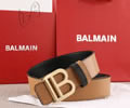 Balmain Leather belt best quality 1:1 W 38MM