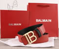 Balmain Leather belt best quality 1:1 W 38MM