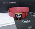 Dolce & Gabbana Leather belt best quality 1:1 W 38MM
