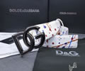 Dolce & Gabbana Leather belt best quality 1:1 W 38MM