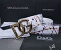 Dolce & Gabbana Leather belt best quality 1:1 W 38MM