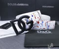 Dolce & Gabbana Leather belt best quality 1:1 W 38MM