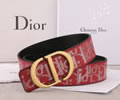 DIOR Leather belt best quality 1:1 W3.8