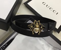 GUCCI Leather Women belt best quality 1:1 W2.5